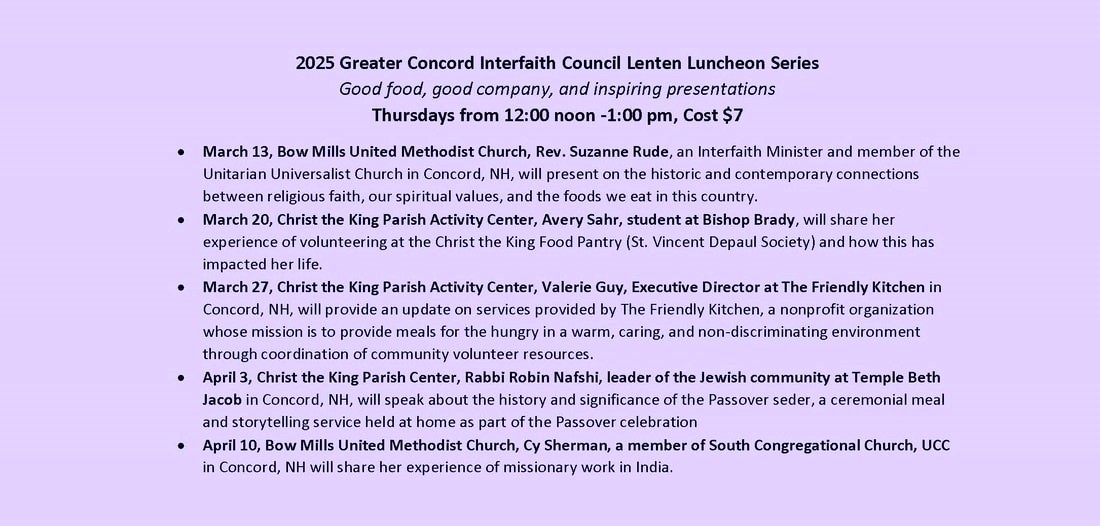 GCIC-LentenLuncheonSchedule