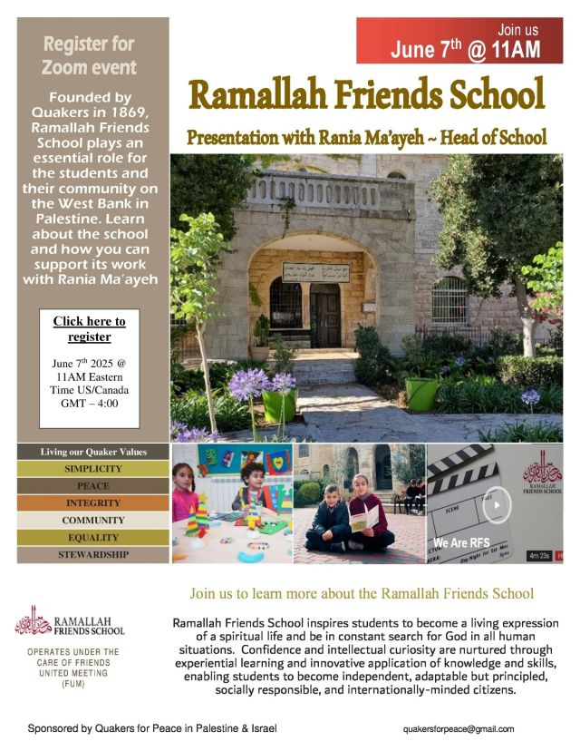 Ramallah Friends School - Rania Ma’ayeh