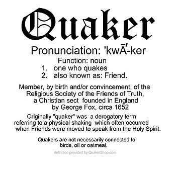 Quaker Basics (image from many-roads.com)